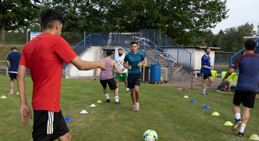 Foto 2. Training am 18.06.2021